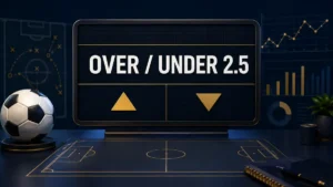 Over and under 2.5 betting totals explained